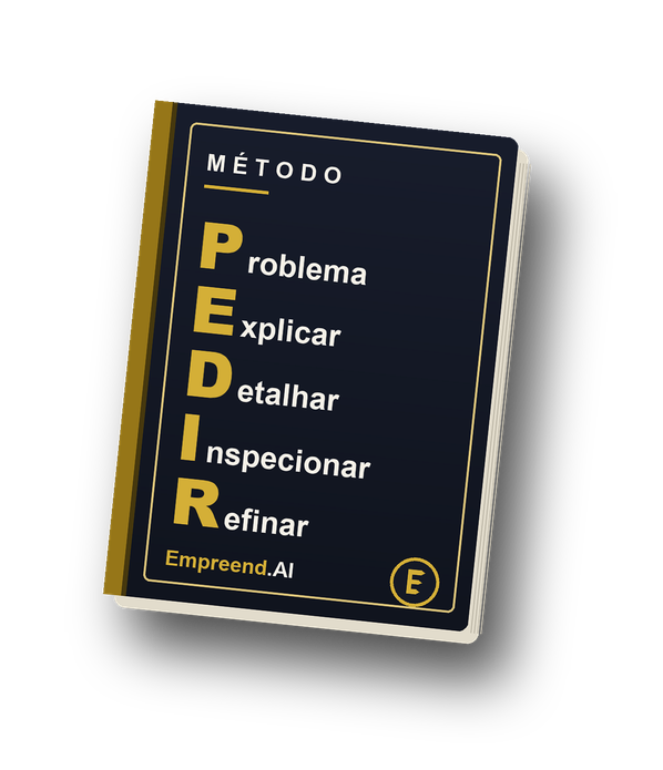 Capa do e-book Método PEDIR, da Empreend.AI